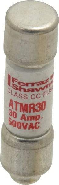 Ferraz Shawmut - 600 VAC/VDC, 30 Amp, Fast-Acting General Purpose Fuse - Clip Mount, 1-1/2" OAL, 100 at DC, 200 at AC kA Rating, 13/32" Diam - Makers Industrial Supply