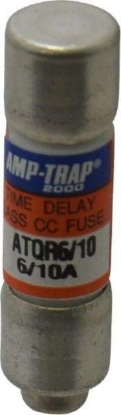 Ferraz Shawmut - 300 VDC, 600 VAC, 0.6 Amp, Time Delay General Purpose Fuse - Clip Mount, 1-1/2" OAL, 100 at DC, 200 at AC kA Rating, 13/32" Diam - Makers Industrial Supply