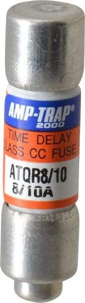 Ferraz Shawmut - 300 VDC, 600 VAC, 0.8 Amp, Time Delay General Purpose Fuse - Clip Mount, 1-1/2" OAL, 100 at DC, 200 at AC kA Rating, 13/32" Diam - Makers Industrial Supply