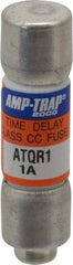 Ferraz Shawmut - 300 VDC, 600 VAC, 1 Amp, Time Delay General Purpose Fuse - Clip Mount, 1-1/2" OAL, 100 at DC, 200 at AC kA Rating, 13/32" Diam - Makers Industrial Supply