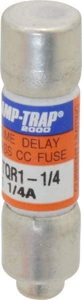 Ferraz Shawmut - 300 VDC, 600 VAC, 1.25 Amp, Time Delay General Purpose Fuse - Clip Mount, 1-1/2" OAL, 100 at DC, 200 at AC kA Rating, 13/32" Diam - Makers Industrial Supply