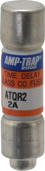 Ferraz Shawmut - 300 VDC, 600 VAC, 2 Amp, Time Delay General Purpose Fuse - Clip Mount, 1-1/2" OAL, 100 at DC, 200 at AC kA Rating, 13/32" Diam - Makers Industrial Supply