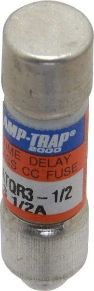 Ferraz Shawmut - 300 VDC, 600 VAC, 3.5 Amp, Time Delay General Purpose Fuse - Clip Mount, 1-1/2" OAL, 100 at DC, 200 at AC kA Rating, 13/32" Diam - Makers Industrial Supply