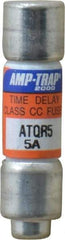 Ferraz Shawmut - 300 VDC, 600 VAC, 5 Amp, Time Delay General Purpose Fuse - Clip Mount, 1-1/2" OAL, 100 at DC, 200 at AC kA Rating, 13/32" Diam - Makers Industrial Supply