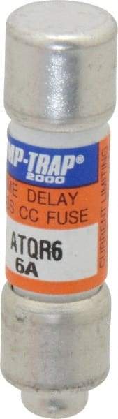 Ferraz Shawmut - 300 VDC, 600 VAC, 6 Amp, Time Delay General Purpose Fuse - Clip Mount, 1-1/2" OAL, 100 at DC, 200 at AC kA Rating, 13/32" Diam - Makers Industrial Supply