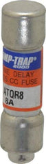 Ferraz Shawmut - 300 VDC, 600 VAC, 8 Amp, Time Delay General Purpose Fuse - Clip Mount, 1-1/2" OAL, 100 at DC, 200 at AC kA Rating, 13/32" Diam - Makers Industrial Supply