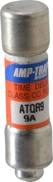 Ferraz Shawmut - 300 VDC, 600 VAC, 9 Amp, Time Delay General Purpose Fuse - Clip Mount, 1-1/2" OAL, 100 at DC, 200 at AC kA Rating, 13/32" Diam - Makers Industrial Supply