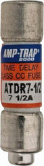 Ferraz Shawmut - 300 VDC, 600 VAC, 7.5 Amp, Time Delay General Purpose Fuse - Clip Mount, 1-1/2" OAL, 100 at DC, 200 at AC kA Rating, 13/32" Diam - Makers Industrial Supply