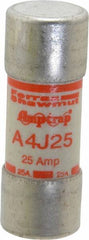 Ferraz Shawmut - 300 VDC, 600 VAC, 25 Amp, Fast-Acting General Purpose Fuse - Clip Mount, 2-1/4" OAL, 100 at DC, 200 at AC kA Rating, 13/16" Diam - Makers Industrial Supply