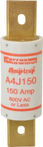 Ferraz Shawmut - 300 VDC, 600 VAC, 150 Amp, Fast-Acting General Purpose Fuse - Clip Mount, 5-3/4" OAL, 100 at DC, 200 at AC kA Rating, 1-5/8" Diam - Makers Industrial Supply