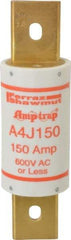 Ferraz Shawmut - 300 VDC, 600 VAC, 150 Amp, Fast-Acting General Purpose Fuse - Clip Mount, 5-3/4" OAL, 100 at DC, 200 at AC kA Rating, 1-5/8" Diam - Makers Industrial Supply