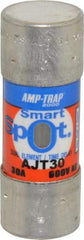 Ferraz Shawmut - 500 VDC, 600 VAC, 30 Amp, Time Delay General Purpose Fuse - Clip Mount, 2-1/4" OAL, 100 at DC, 200 at AC, 300 (Self-Certified) kA Rating, 13/16" Diam - Makers Industrial Supply