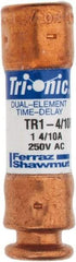 Ferraz Shawmut - 250 VAC/VDC, 1.4 Amp, Time Delay General Purpose Fuse - Clip Mount, 50.8mm OAL, 20 at DC, 200 at AC kA Rating, 9/16" Diam - Makers Industrial Supply