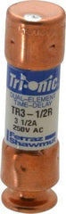 Ferraz Shawmut - 160 VDC, 250 VAC, 3.5 Amp, Time Delay General Purpose Fuse - Clip Mount, 50.8mm OAL, 20 at DC, 200 at AC kA Rating, 9/16" Diam - Makers Industrial Supply