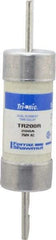 Ferraz Shawmut - 250 VAC/VDC, 200 Amp, Time Delay General Purpose Fuse - Clip Mount, 7-1/8" OAL, 20 at DC, 200 at AC kA Rating, 1-9/16" Diam - Makers Industrial Supply