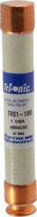 Ferraz Shawmut - 600 VAC/VDC, 1.13 Amp, Time Delay General Purpose Fuse - Clip Mount, 127mm OAL, 20 at DC, 200 at AC kA Rating, 13/16" Diam - Makers Industrial Supply