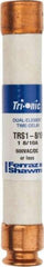 Ferraz Shawmut - 600 VAC/VDC, 1.8 Amp, Time Delay General Purpose Fuse - Clip Mount, 127mm OAL, 20 at DC, 200 at AC kA Rating, 13/16" Diam - Makers Industrial Supply