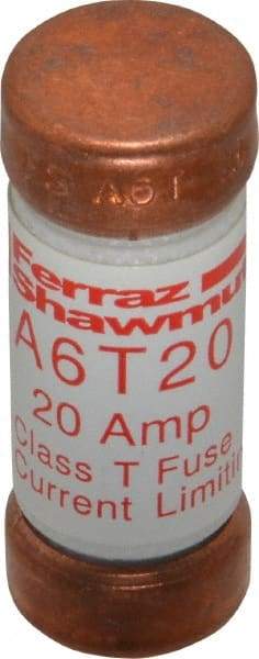 Ferraz Shawmut - 300 VDC, 600 VAC, 20 Amp, Fast-Acting General Purpose Fuse - Clip Mount, 1-1/2" OAL, 100 at DC, 200 at AC kA Rating, 9/16" Diam - Makers Industrial Supply