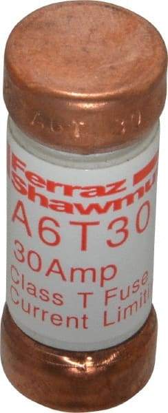 Ferraz Shawmut - 300 VDC, 600 VAC, 30 Amp, Fast-Acting General Purpose Fuse - Clip Mount, 1-1/2" OAL, 100 at DC, 200 at AC kA Rating, 9/16" Diam - Makers Industrial Supply