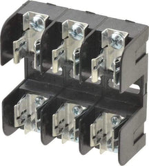 Ferraz Shawmut - 3 Pole, 250 VAC/VDC, 30 Amp, Screw Mount Fuse Block - 3 Inch Long x 3 Inch Wide x 1.38 Inch High Block - Makers Industrial Supply