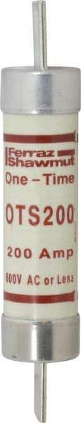 Ferraz Shawmut - 300 VDC, 600 VAC, 200 Amp, Fast-Acting General Purpose Fuse - Clip Mount, 9-5/8" OAL, 20 at DC, 50 at AC kA Rating, 1-13/16" Diam - Makers Industrial Supply