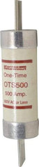 Ferraz Shawmut - 300 VDC, 600 VAC, 500 Amp, Fast-Acting General Purpose Fuse - Clip Mount, 13-3/8" OAL, 20 at DC, 50 at AC kA Rating, 3-1/8" Diam - Makers Industrial Supply