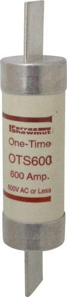 Ferraz Shawmut - 300 VDC, 600 VAC, 600 Amp, Fast-Acting General Purpose Fuse - Clip Mount, 13-3/8" OAL, 20 at DC, 50 at AC kA Rating, 3-1/8" Diam - Makers Industrial Supply