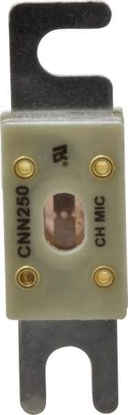 Ferraz Shawmut - 250 Amp Visible Link Flat Forklift & Truck Fuse - 125VAC, 48VDC, 3.18" Long x 0.75" Wide, Littelfuse CNN250, Bussman ANN250, Ferraz Shawmut CNN250 - Makers Industrial Supply