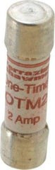 Ferraz Shawmut - 250 VAC, 2 Amp, Fast-Acting General Purpose Fuse - Clip Mount, 1-1/2" OAL, 10 at AC kA Rating, 13/32" Diam - Makers Industrial Supply