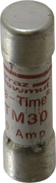 Ferraz Shawmut - 250 VAC, 30 Amp, Fast-Acting General Purpose Fuse - Clip Mount, 1-1/2" OAL, 10 at AC kA Rating, 13/32" Diam - Makers Industrial Supply