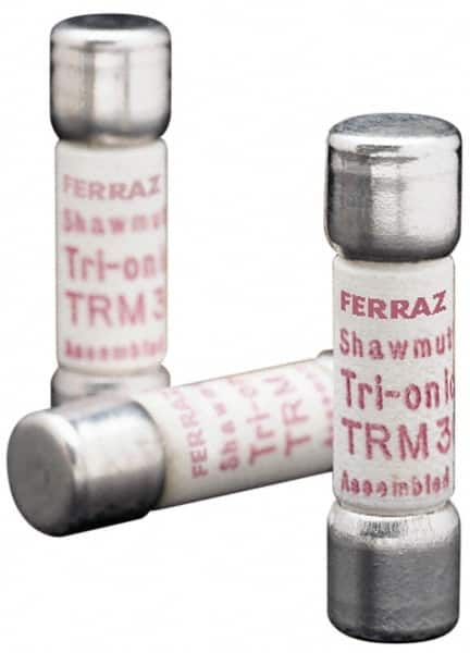 Ferraz Shawmut - 250 VAC, 0.2 Amp, Time Delay General Purpose Fuse - Clip Mount, 1-1/2" OAL, 10 at AC kA Rating, 13/32" Diam - Makers Industrial Supply