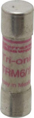 Ferraz Shawmut - 250 VAC, 0.6 Amp, Time Delay General Purpose Fuse - Clip Mount, 1-1/2" OAL, 10 at AC kA Rating, 13/32" Diam - Makers Industrial Supply