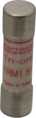 Ferraz Shawmut - 250 VAC, 1.8 Amp, Time Delay General Purpose Fuse - Clip Mount, 1-1/2" OAL, 10 at AC kA Rating, 13/32" Diam - Makers Industrial Supply