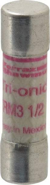 Ferraz Shawmut - 250 VAC, 3.5 Amp, Time Delay General Purpose Fuse - Clip Mount, 1-1/2" OAL, 10 at AC kA Rating, 13/32" Diam - Makers Industrial Supply