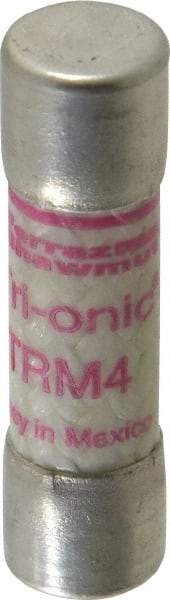 Ferraz Shawmut - 250 VAC, 4 Amp, Time Delay General Purpose Fuse - Clip Mount, 1-1/2" OAL, 10 at AC kA Rating, 13/32" Diam - Makers Industrial Supply