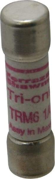 Ferraz Shawmut - 250 VAC, 6.25 Amp, Time Delay General Purpose Fuse - Clip Mount, 1-1/2" OAL, 10 at AC kA Rating, 13/32" Diam - Makers Industrial Supply