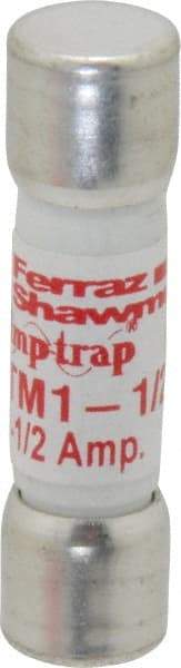 Ferraz Shawmut - 600 VAC/VDC, 1.5 Amp, Fast-Acting General Purpose Fuse - Clip Mount, 1-1/2" OAL, 100 at AC/DC kA Rating, 13/32" Diam - Makers Industrial Supply