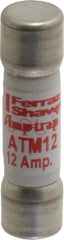 Ferraz Shawmut - 600 VAC/VDC, 12 Amp, Fast-Acting General Purpose Fuse - Clip Mount, 1-1/2" OAL, 100 at AC/DC kA Rating, 13/32" Diam - Makers Industrial Supply