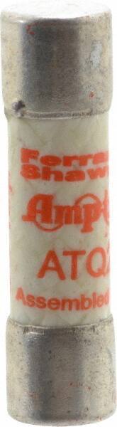 Ferraz Shawmut - 500 VAC, 0.2 Amp, Time Delay General Purpose Fuse - Clip Mount, 1-1/2" OAL, 10 at AC kA Rating, 13/32" Diam - Makers Industrial Supply