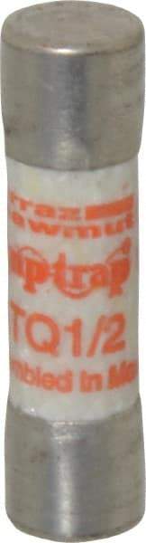 Ferraz Shawmut - 500 VAC, 0.5 Amp, Time Delay General Purpose Fuse - Clip Mount, 1-1/2" OAL, 10 at AC kA Rating, 13/32" Diam - Makers Industrial Supply