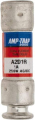 Ferraz Shawmut - 250 VAC/VDC, 1 Amp, Time Delay General Purpose Fuse - Clip Mount, 51mm OAL, 100 at DC, 200 at AC kA Rating, 9/16" Diam - Makers Industrial Supply