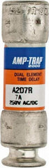 Ferraz Shawmut - 250 VAC/VDC, 7 Amp, Time Delay General Purpose Fuse - Clip Mount, 51mm OAL, 100 at DC, 200 at AC kA Rating, 9/16" Diam - Makers Industrial Supply