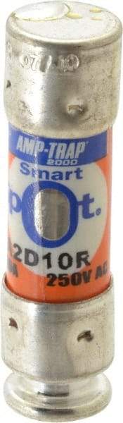 Ferraz Shawmut - 250 VAC/VDC, 10 Amp, Time Delay General Purpose Fuse - Clip Mount, 51mm OAL, 100 at DC, 200 at AC kA Rating, 9/16" Diam - Makers Industrial Supply