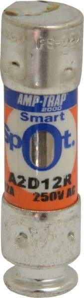 Ferraz Shawmut - 250 VAC/VDC, 12 Amp, Time Delay General Purpose Fuse - Clip Mount, 51mm OAL, 100 at DC, 200 at AC kA Rating, 9/16" Diam - Makers Industrial Supply