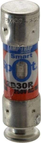 Ferraz Shawmut - 250 VAC/VDC, 30 Amp, Time Delay General Purpose Fuse - Clip Mount, 51mm OAL, 100 at DC, 200 at AC kA Rating, 9/16" Diam - Makers Industrial Supply