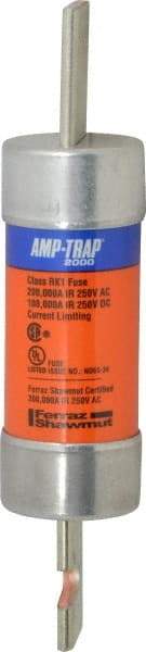 Ferraz Shawmut - 250 VAC/VDC, 150 Amp, Time Delay General Purpose Fuse - Clip Mount, 7-1/8" OAL, 100 at DC, 200 at AC kA Rating, 1-9/16" Diam - Makers Industrial Supply