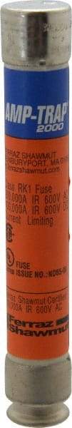 Ferraz Shawmut - 600 VAC/VDC, 3.2 Amp, Time Delay General Purpose Fuse - Clip Mount, 127mm OAL, 100 at DC, 200 at AC kA Rating, 13/16" Diam - Makers Industrial Supply