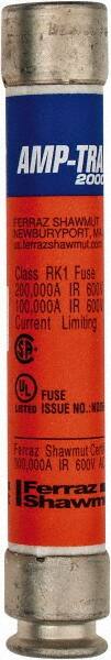 Ferraz Shawmut - 600 VAC/VDC, 4 Amp, Time Delay General Purpose Fuse - Clip Mount, 127mm OAL, 100 at DC, 200 at AC kA Rating, 13/16" Diam - Makers Industrial Supply