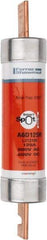 Ferraz Shawmut - 600 VAC/VDC, 125 Amp, Time Delay General Purpose Fuse - Clip Mount, 9-5/8" OAL, 100 at DC, 200 at AC kA Rating, 1-13/16" Diam - Makers Industrial Supply