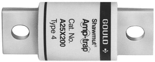 Ferraz Shawmut - 250 VAC, 15 Amp, Fast-Acting Semiconductor/High Speed Fuse - Bolt-on Mount, 2" OAL, 9/16" Diam - Makers Industrial Supply